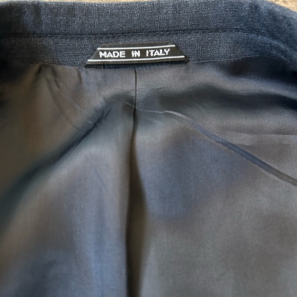 Collezione Italia VINTAGE. Made in Italy. Blue Two Piece Suit. - Picture 11 of 11